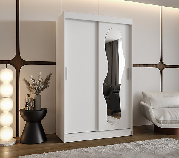 Armoire ULTRA à portes coulissantes H. 200 x L. 120 x P. 62, 2 portes