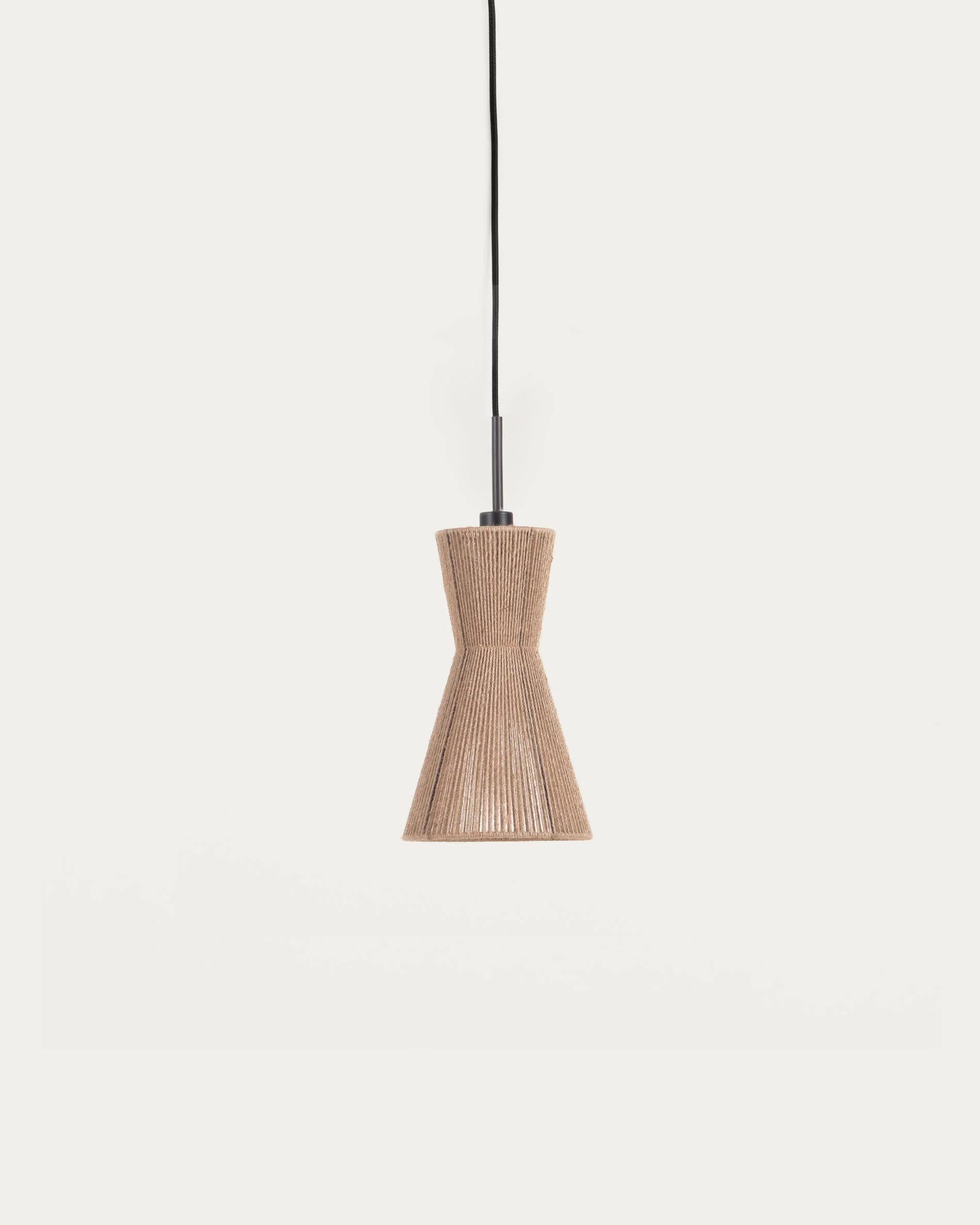 Crista jute light shade with natural finish Ø 24.5 cm