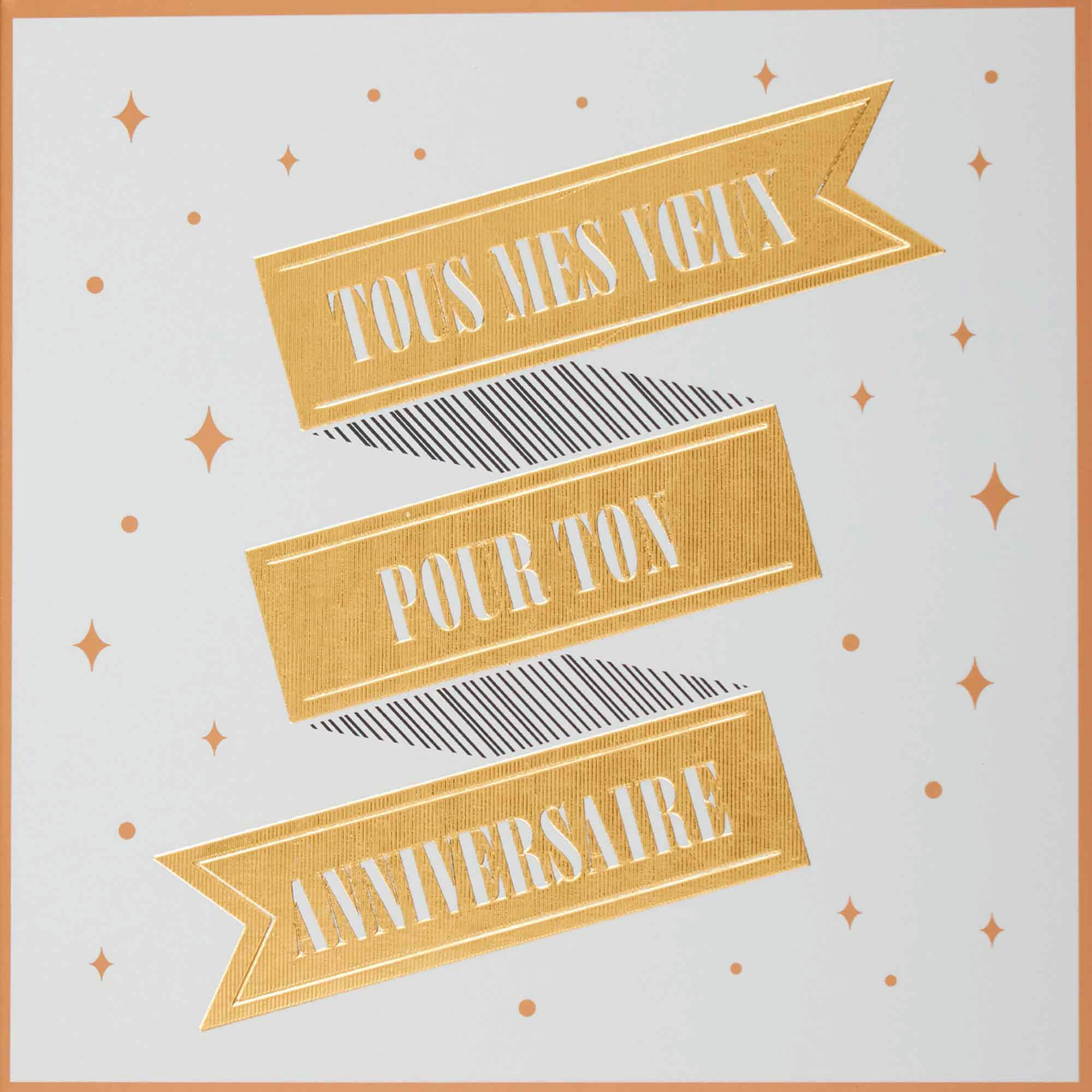 - Carte anniversaire tous mes voeux