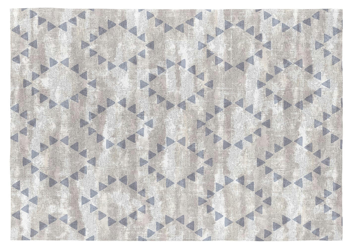 HELMI - Tapis décoratif en coton en impression digital beige 160x230 cm