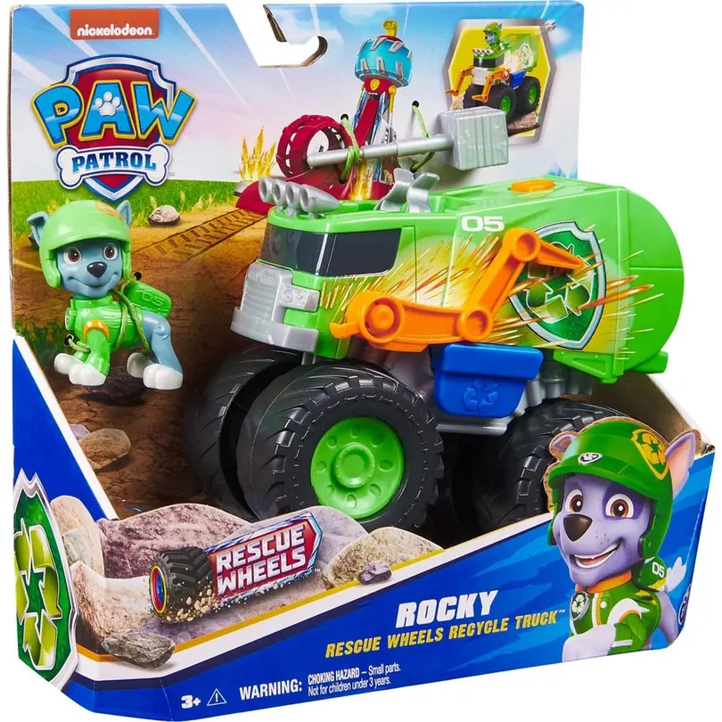 Spielset Paw Patrol Rescue Wheels Rocky
