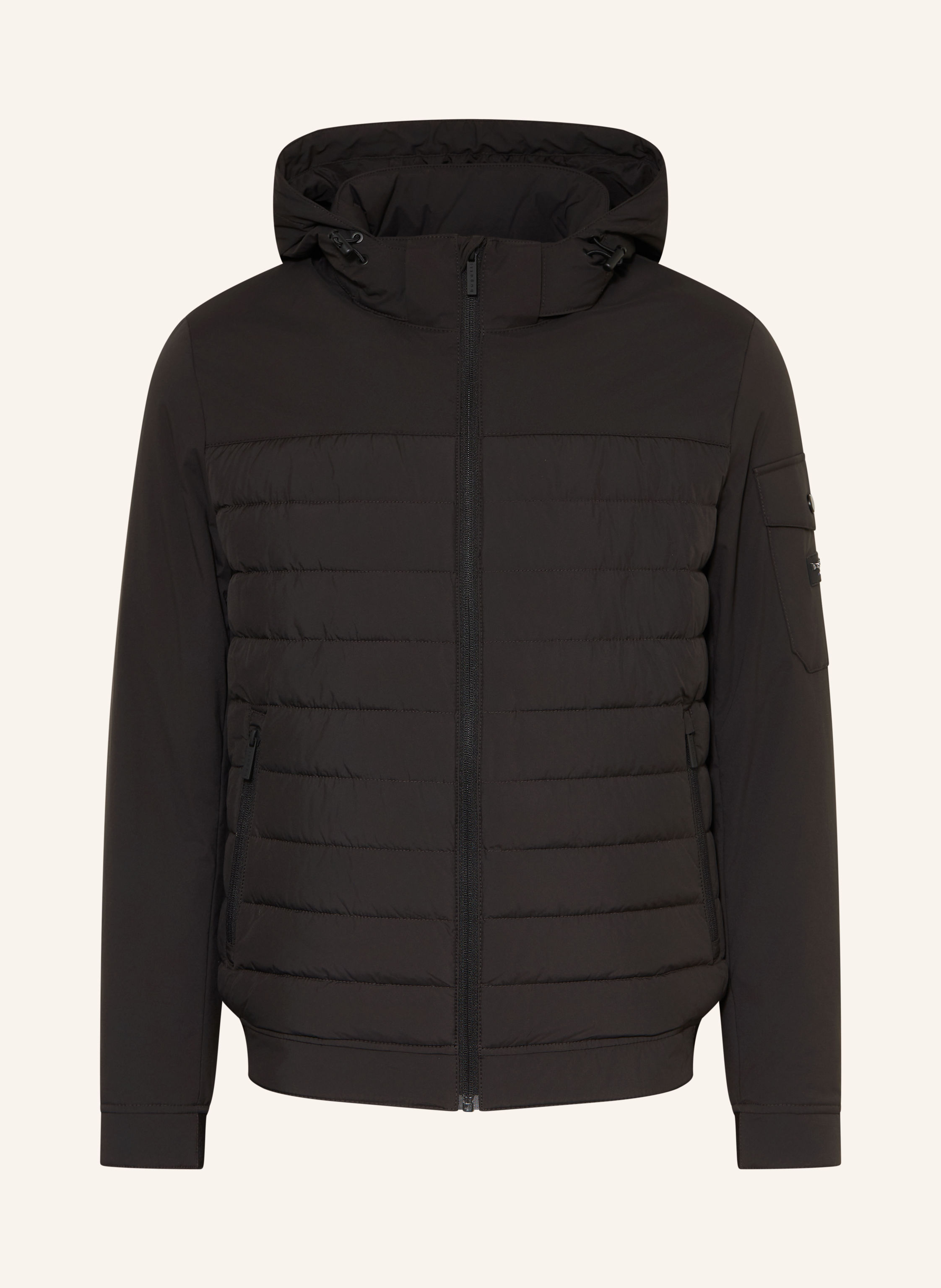 bugatti Blouson mit abnehmbarer Kapuze