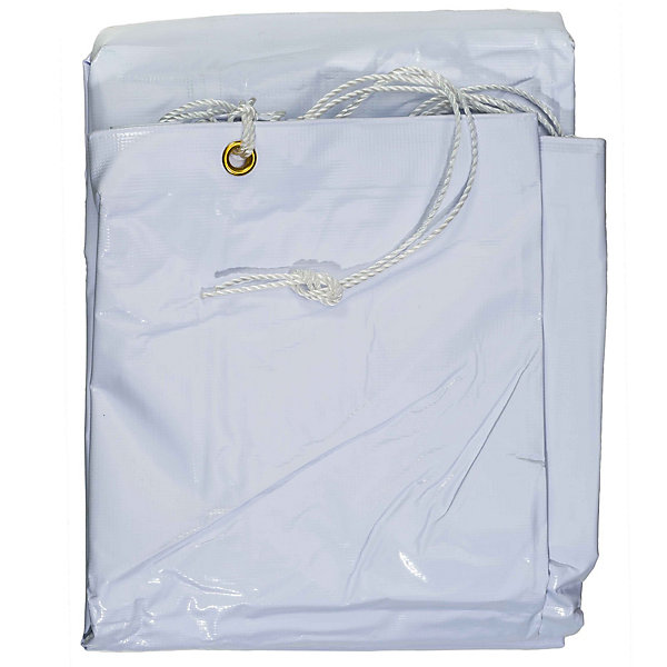 Bâche blanche PVC 3x5 m 650 g/m2