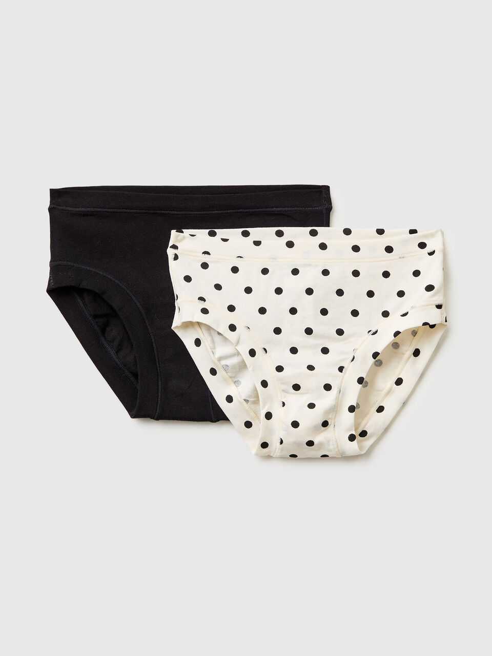 Two underwear in stretchorganic cotton