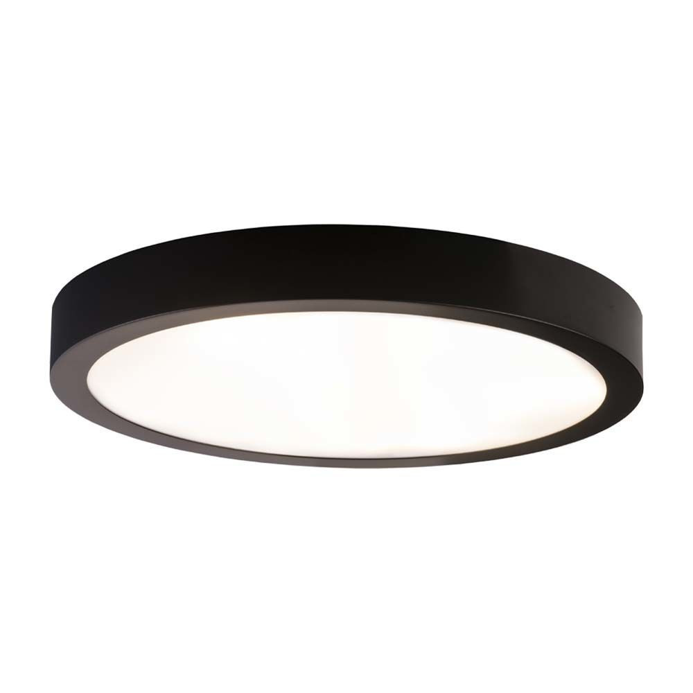 Plafon NOMIokrągły czarno-biały LED 1x15.8W 42cm 2017lm IP20 Shilo