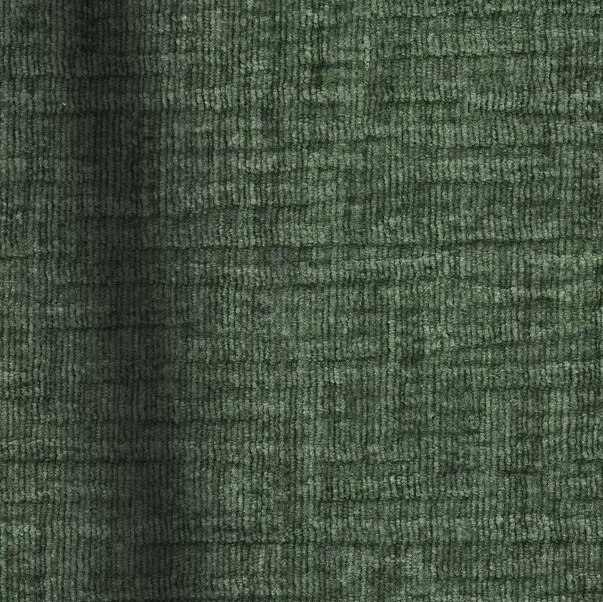 Hoekbanken links JOAN 5 personen Fluweel Smaragdgroen