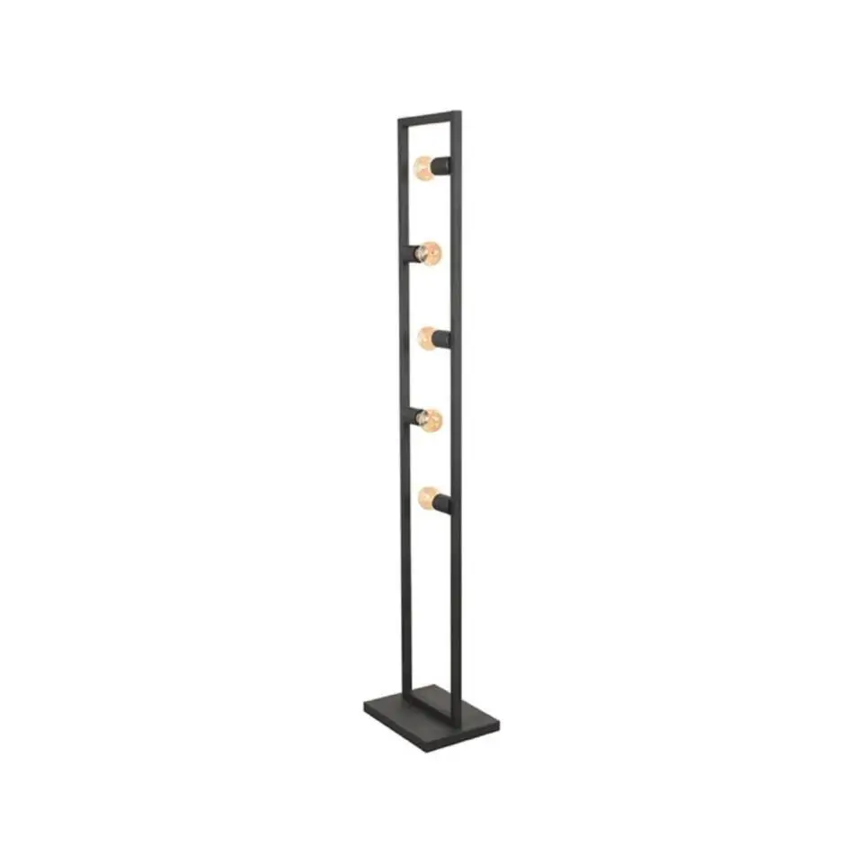 LABEL51 - Vloerlamp Quadrato 130cm - Zwart - Metaal