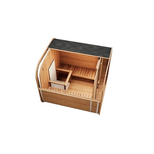 Saunahaus »Laadi 2«, ThermoWood