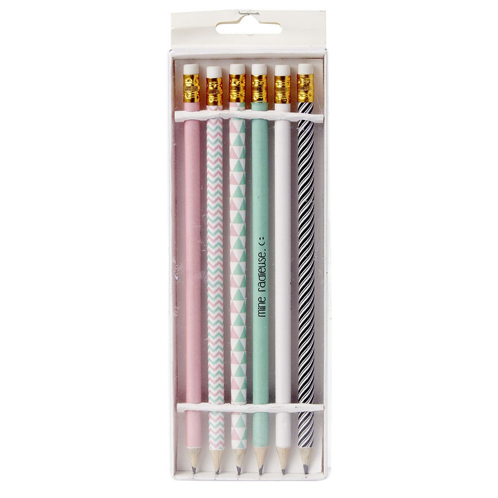 Crayons à papier x6