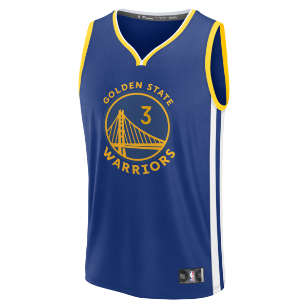 Will Richard Golden State Warriors  Fast Break Replica Jersey - Blue - Icon Edition