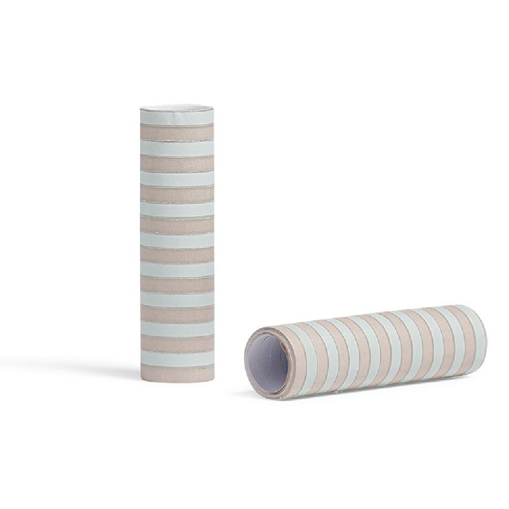 Rouleau de serpentins vert et rose x 2