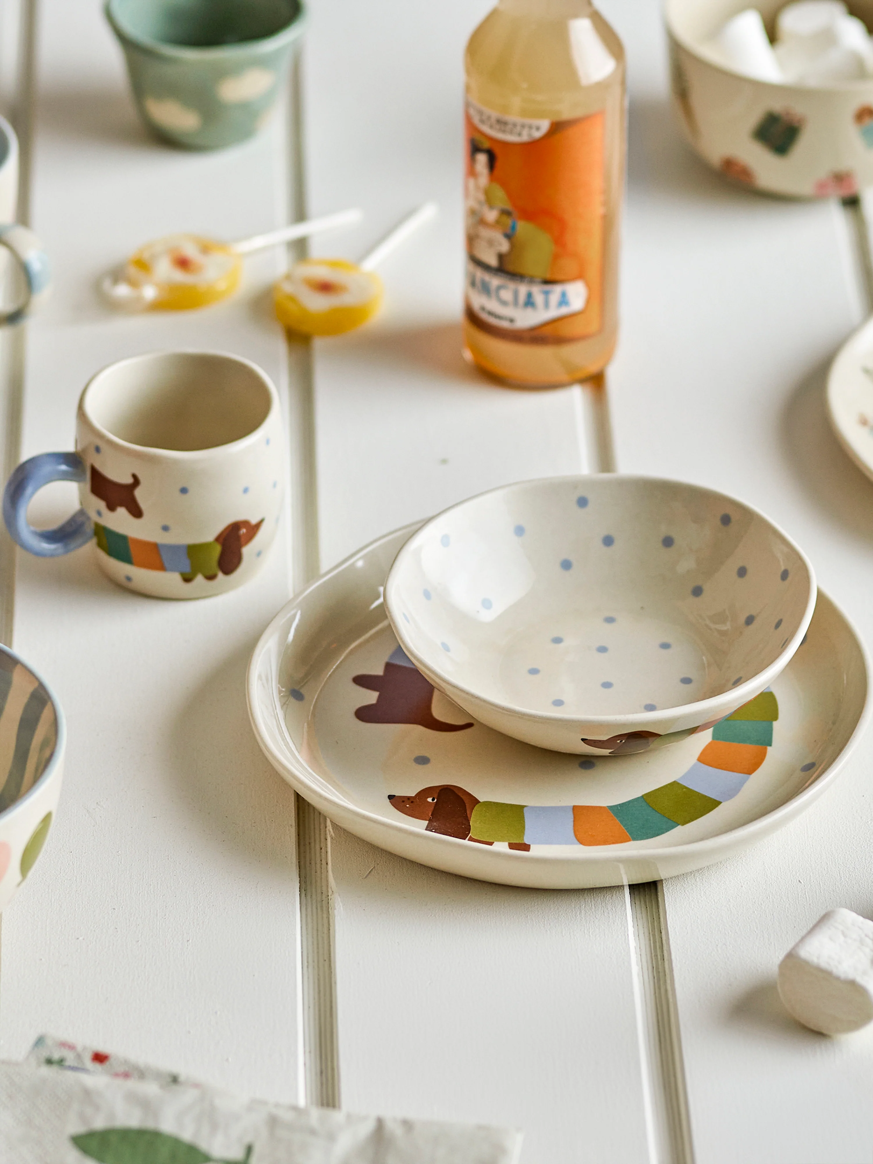 Kinder-Geschirr-Set Charlie, 3er-Set