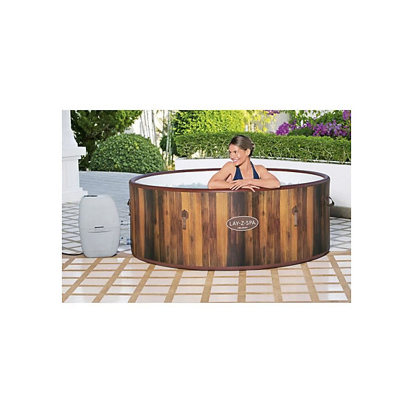 Bestway Spa gonflable rond Lay-Z-Spa Helsinki AirJet avec WiFi 5-7 personnes