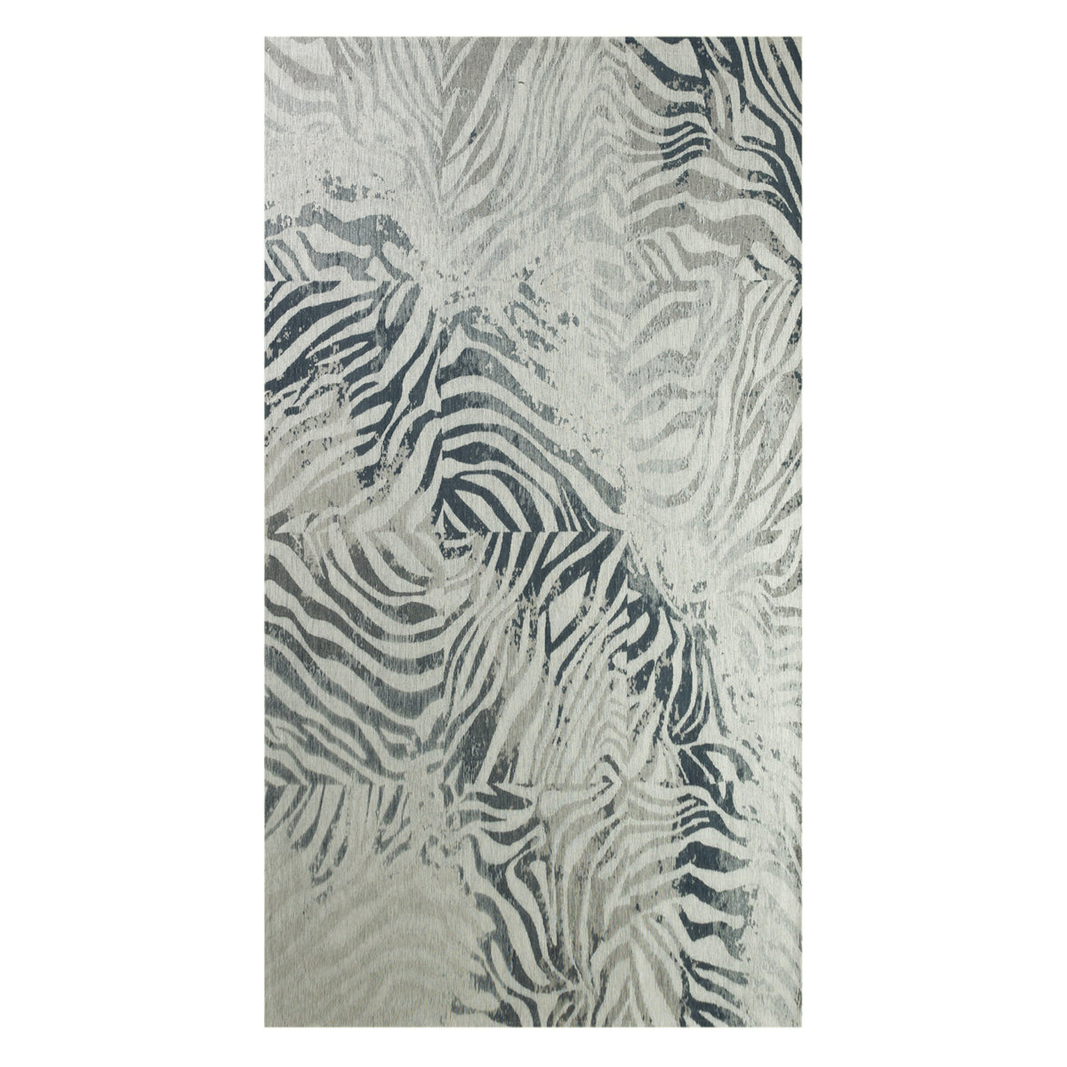 Lola&Moi vloerkleed Kenyan Sky - blauw - 80x150cm