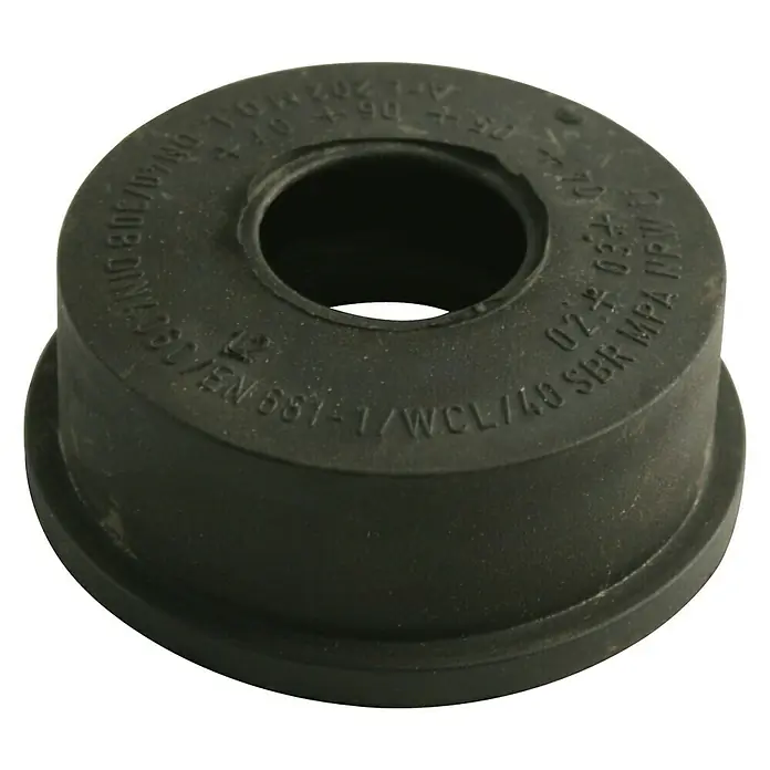 GUMMIANSJETT MARLEY GUMMI SVART Ø40/32MM
