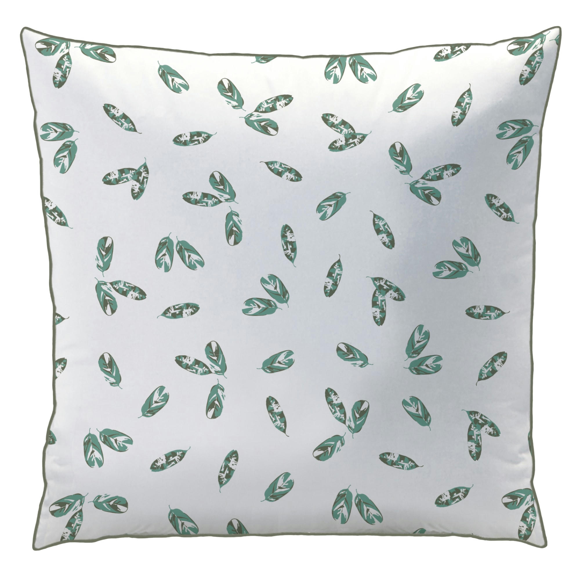 TOBAGO - Set de 2 taies d’oreiller imprimées percale BIO  50x70 cm