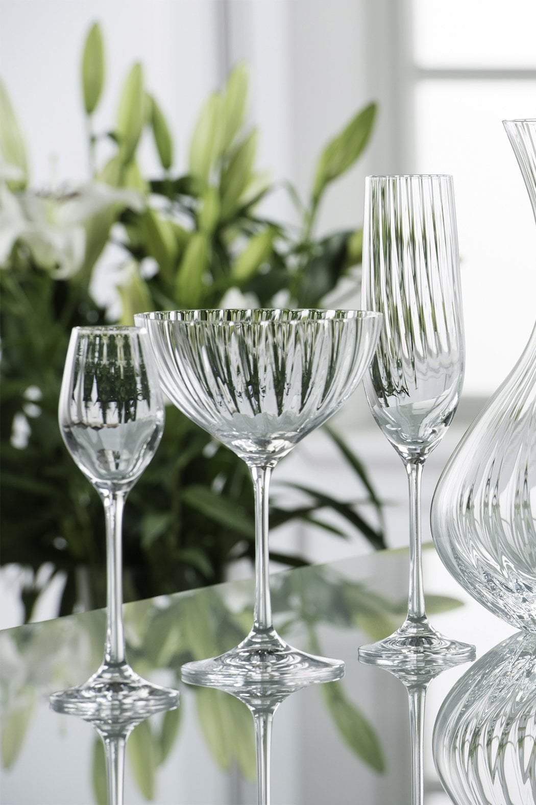 Erne Glass Flute Set of 4