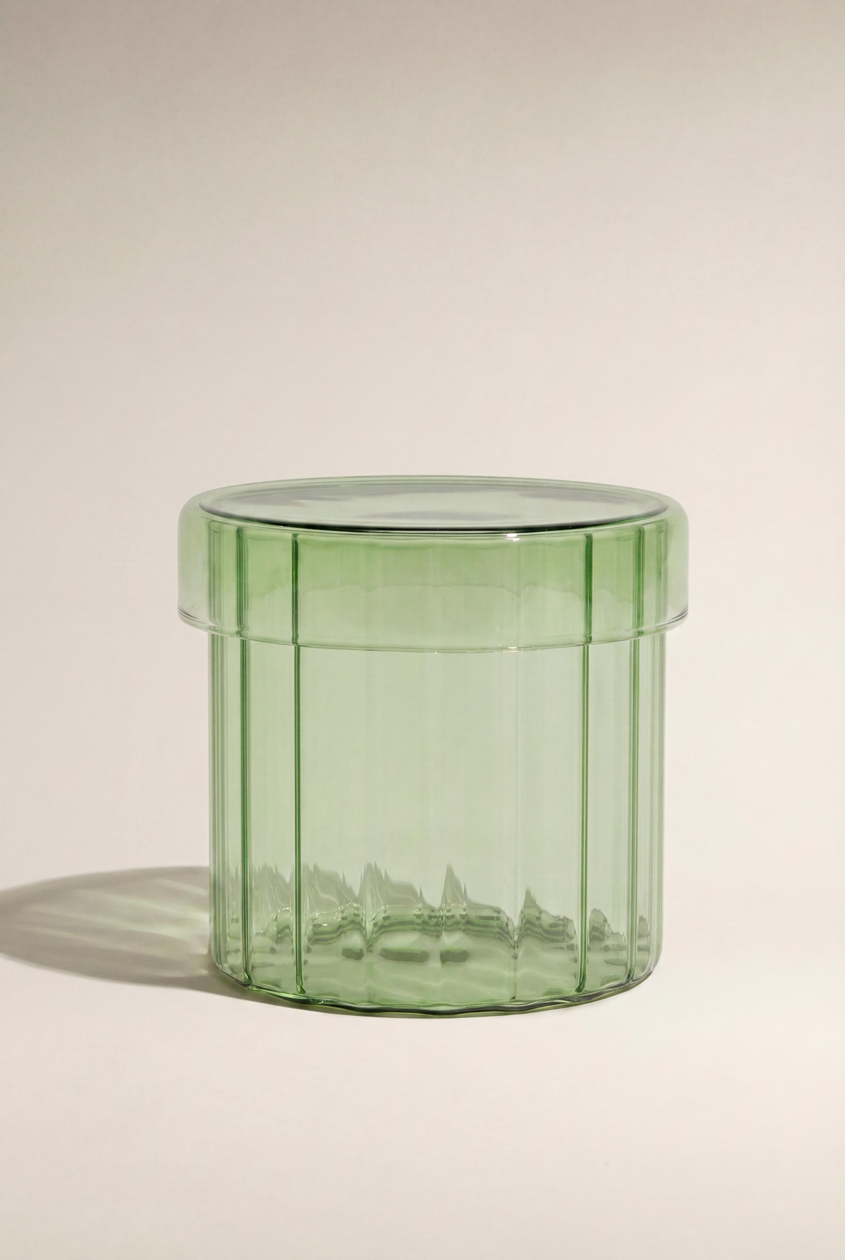 Frasco con tapa borosilicato 10 cm