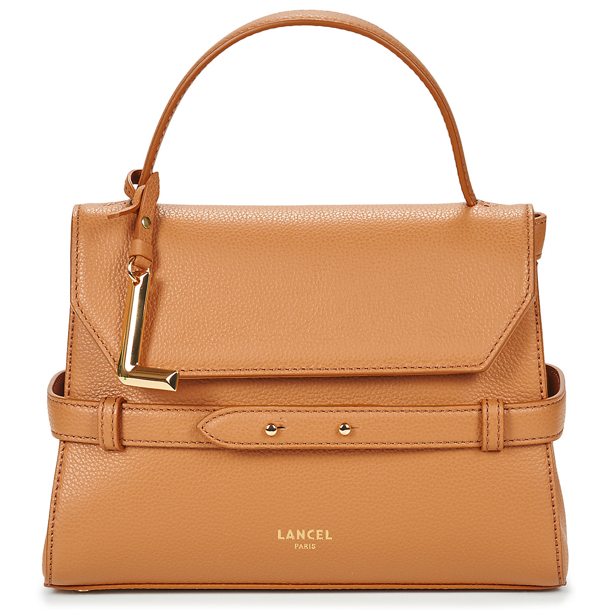 Lancel - FAUBOURG TOP HANDLE - Camel