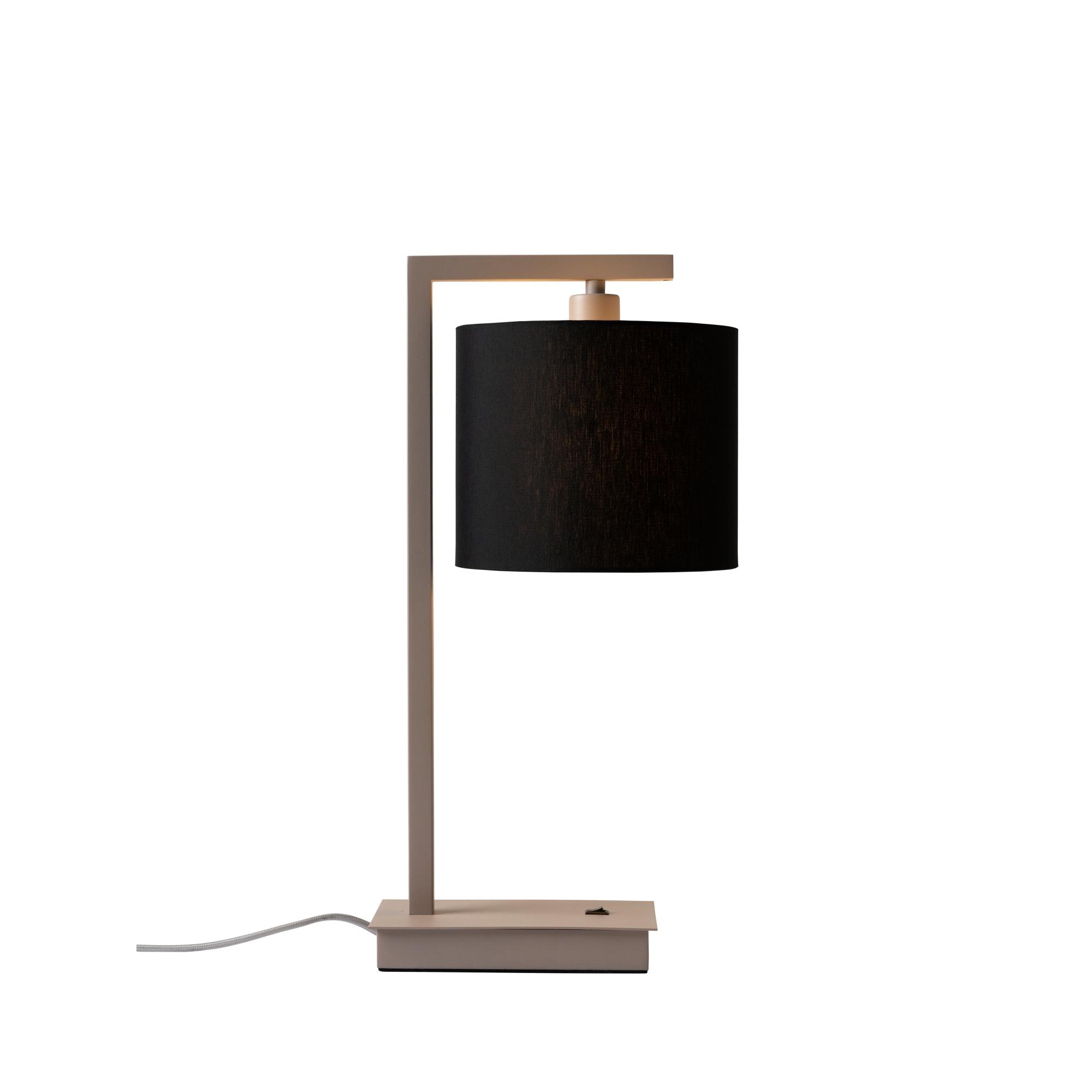 it's about RoMi tafellamp Boston - bruin - 17x18x44cm