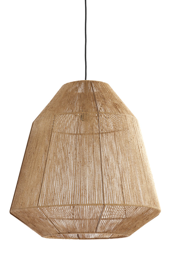Light & Living hanglamp MALVA - Ø60x60cm - bruin