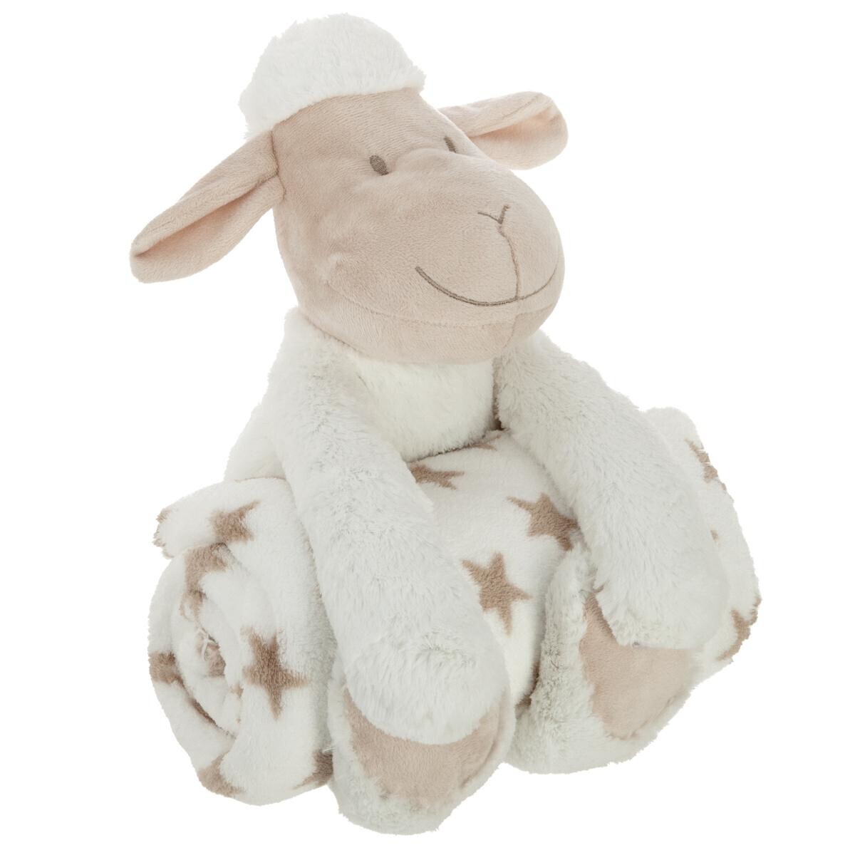Plush blanket "Sheep" 75x100 cm
