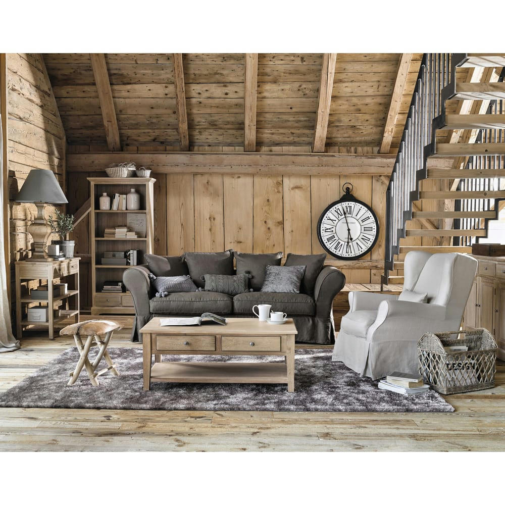 Cottage - Housse de fauteuil en lin