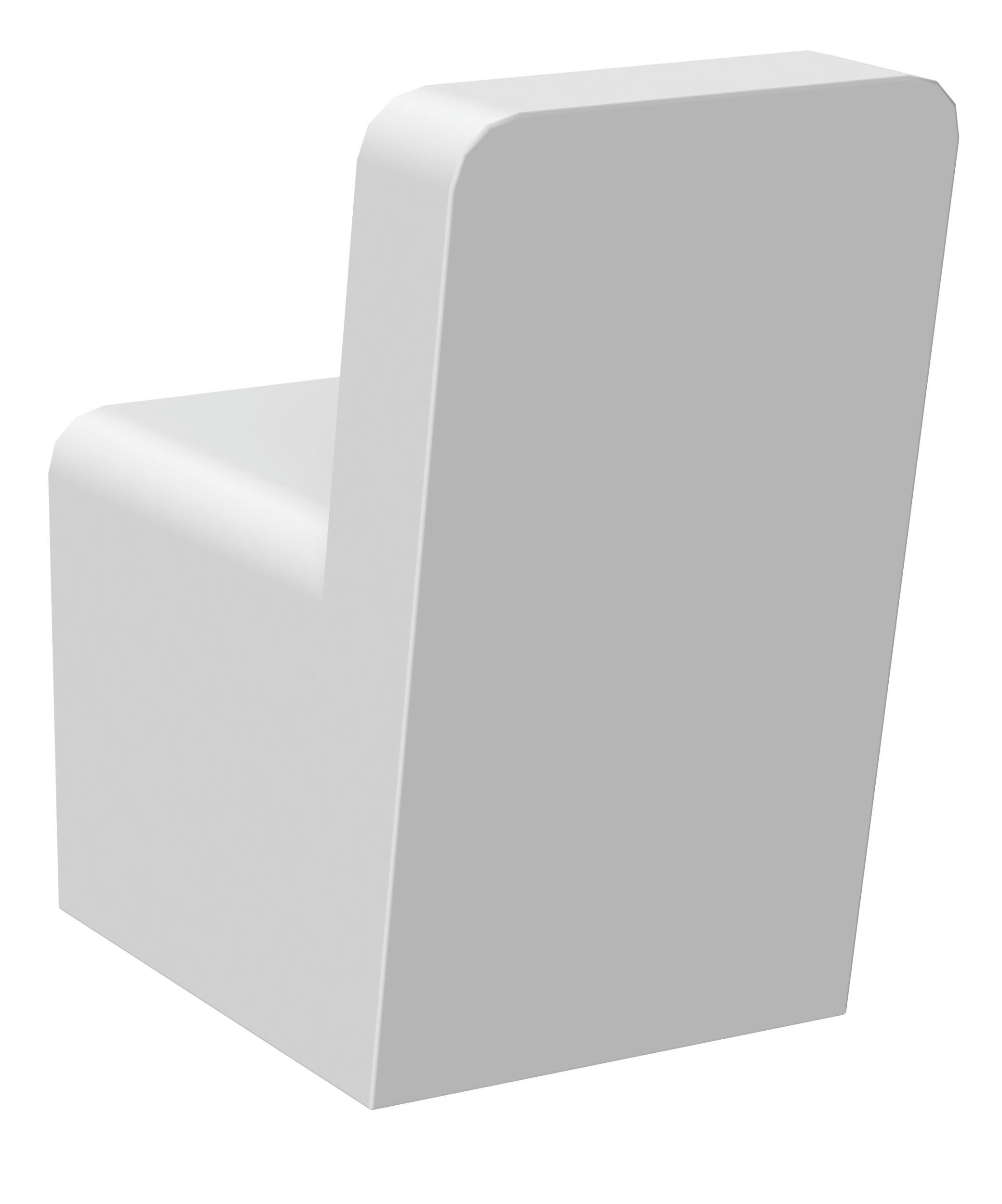 LOFT-GAME - Patère en alu laqué blanc