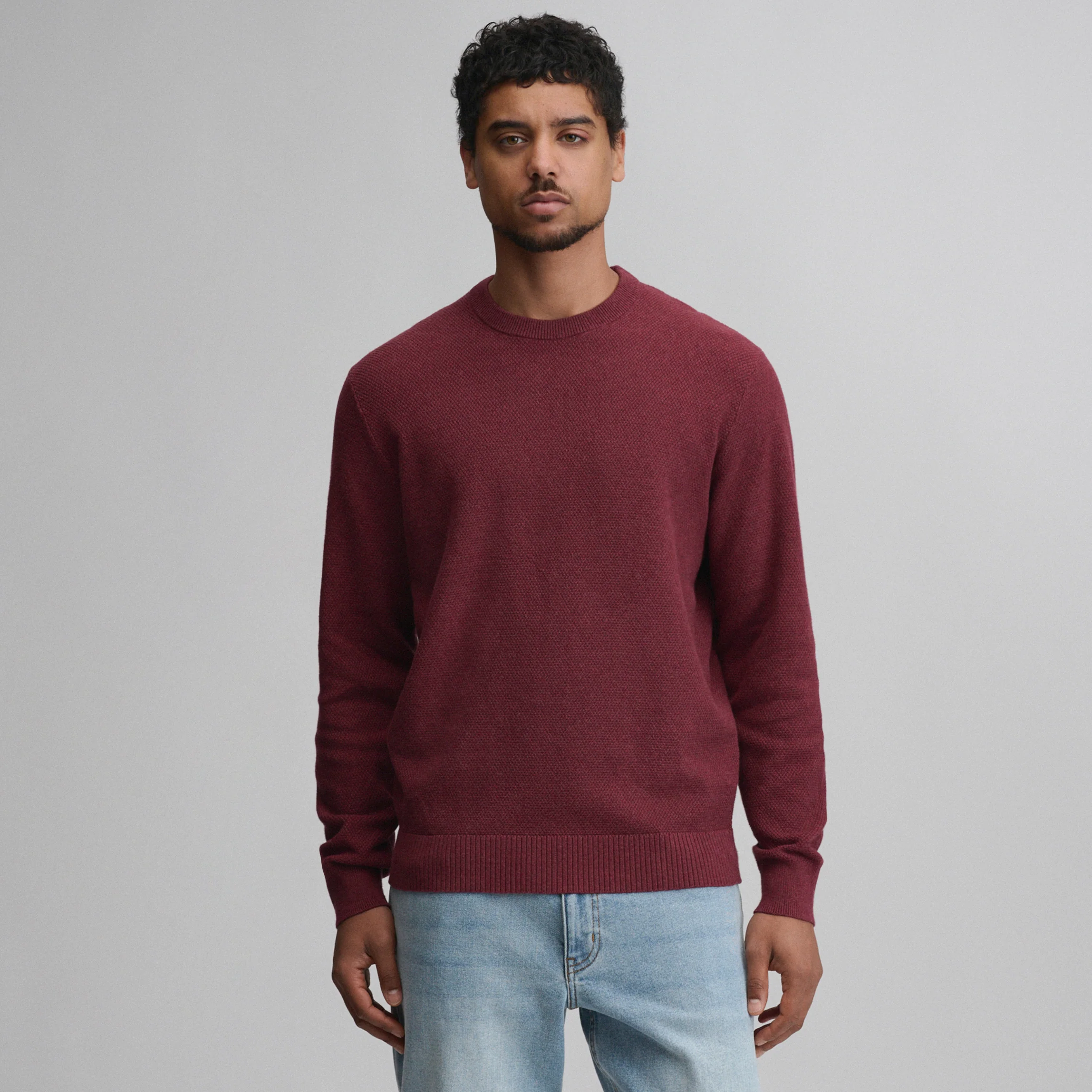 Men's Classic Crew Solid Sweater