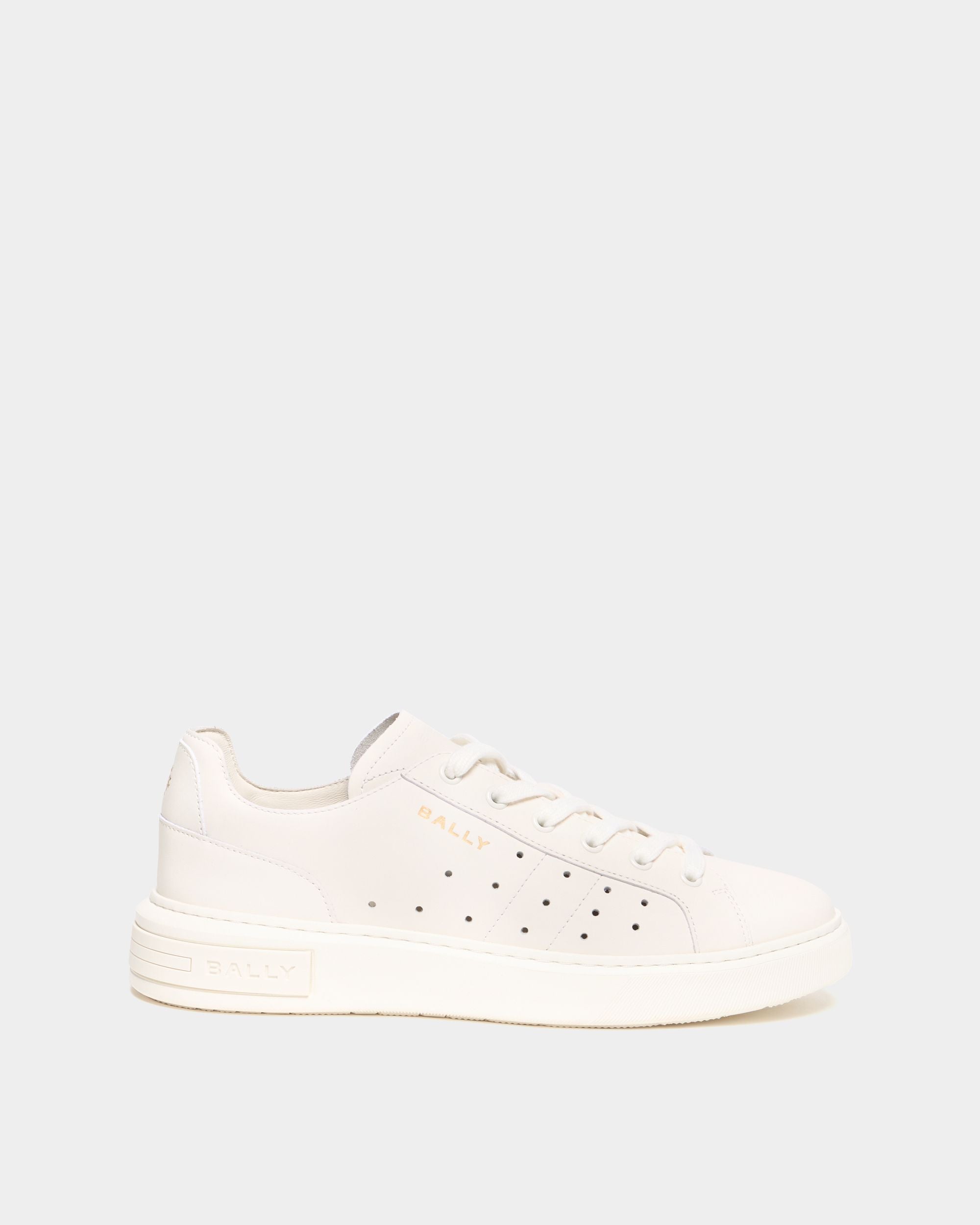 Lift Sneaker aus weißem Leder