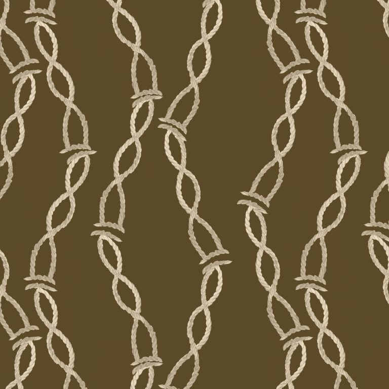 Catchii Behang Cord Chain Dance bruin
