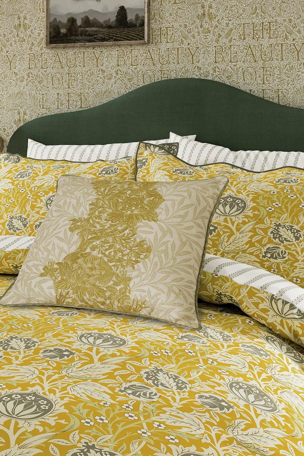 Morris & Co Elmcote' Cotton Duvet Cover Set