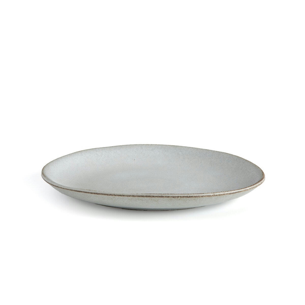 Lot de 4 assiettes plates grès, Leiria