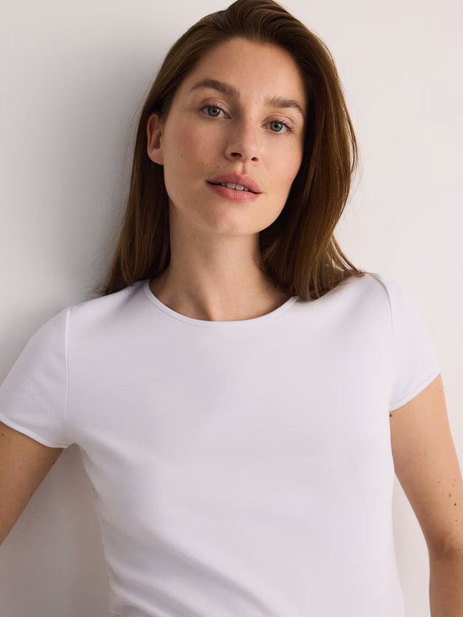 Mercerised Organic Cotton T-Shirt