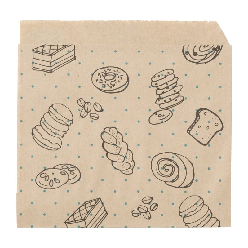 Papieren boterhamhouders - set van 24