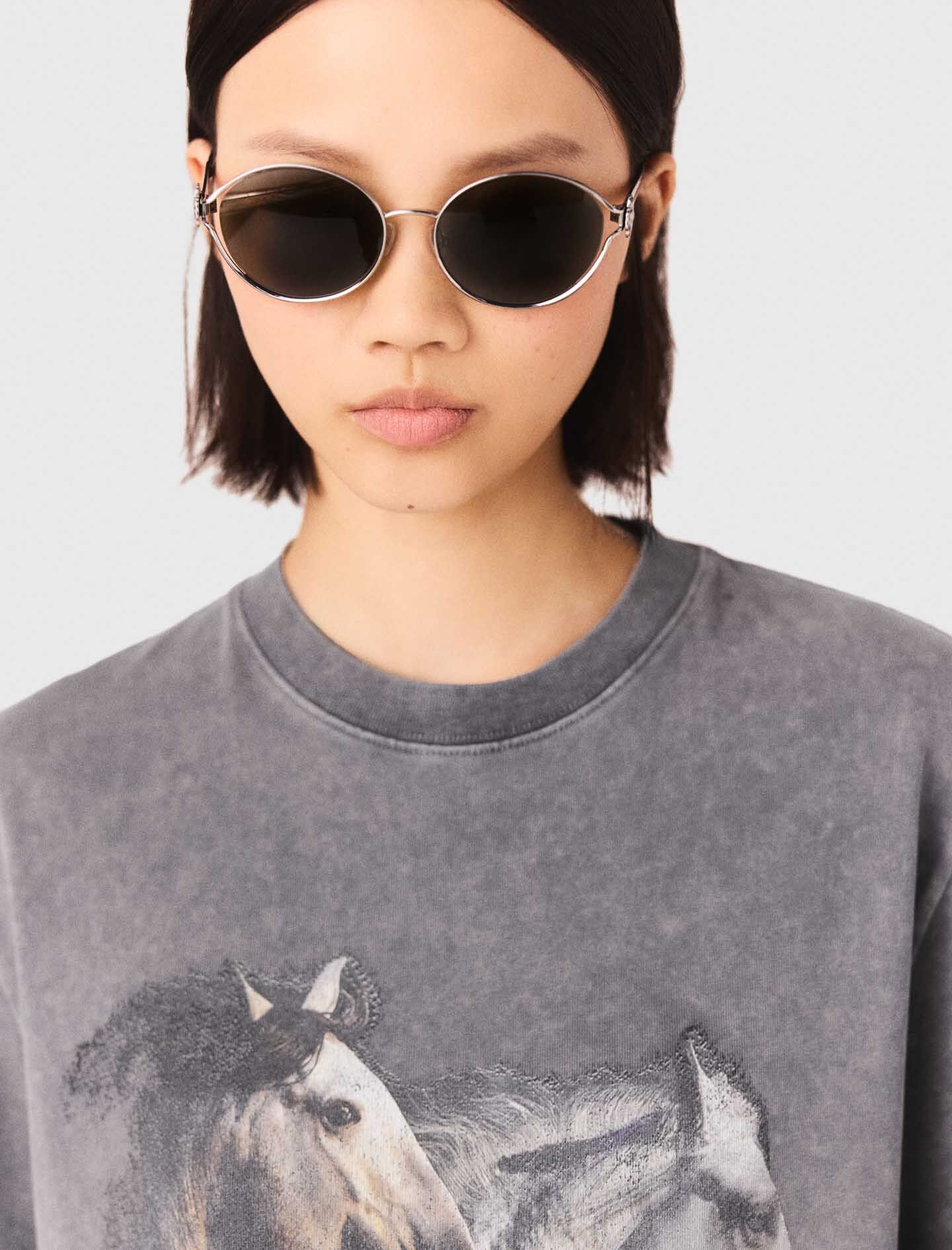 Lunettes de soleil rondes