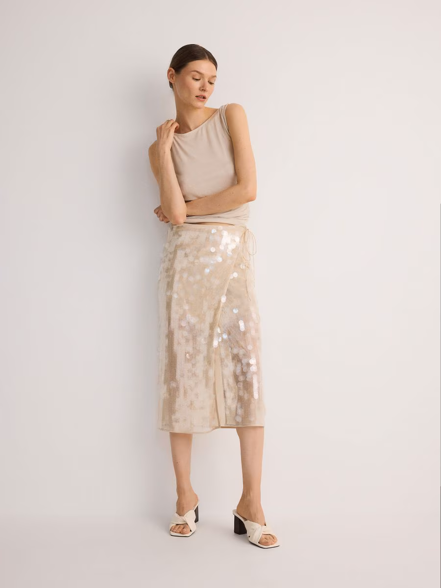 Sequin Skirt