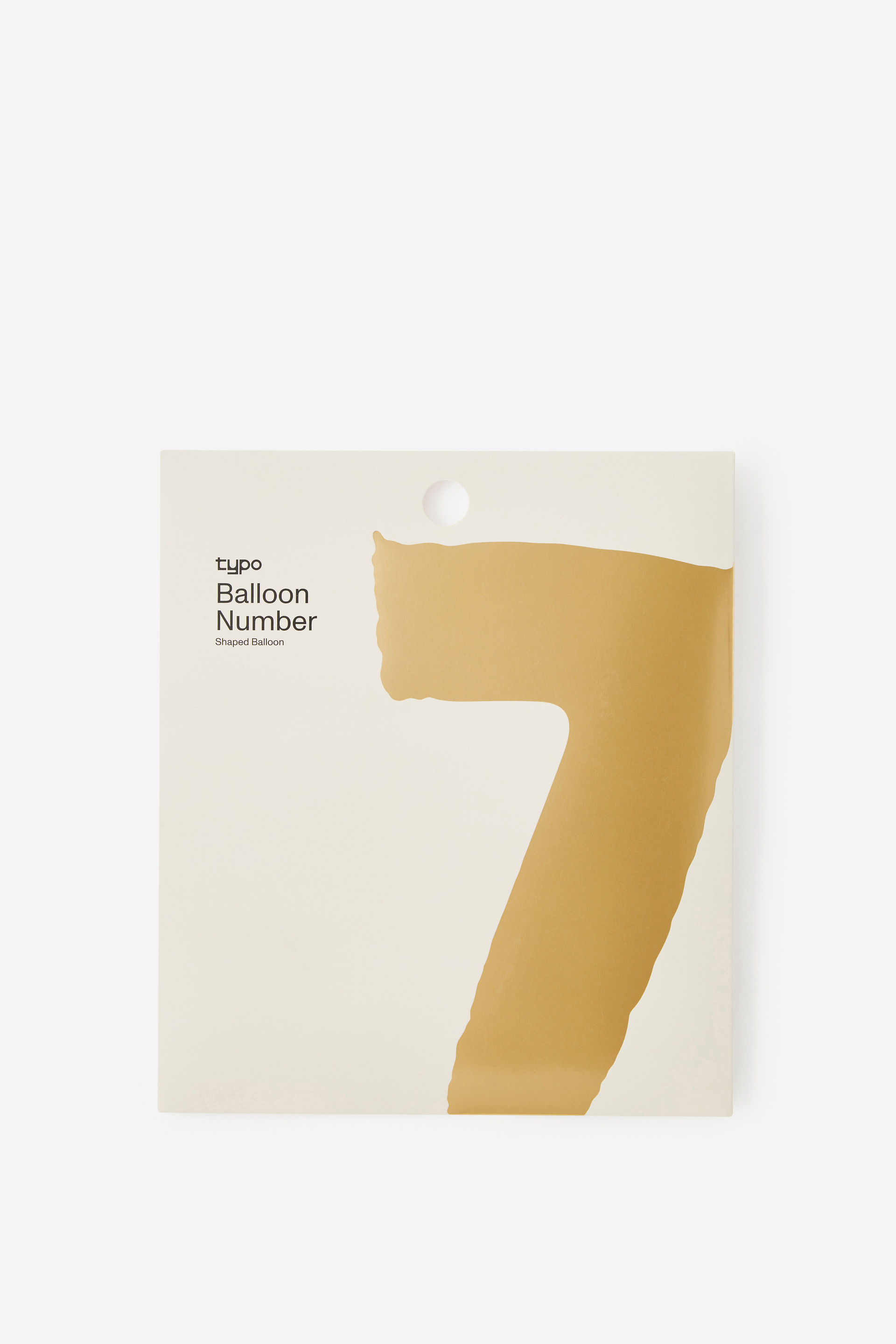 Number 7 Balloon