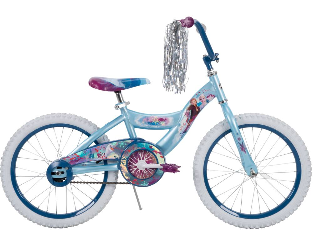 Disney Frozen Kids' Bike, 18-in, Blue/White