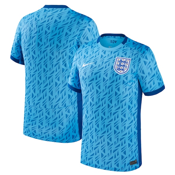 England Women's National Team Nike 2023 Away Stadium Replica Jersey - Light Blue