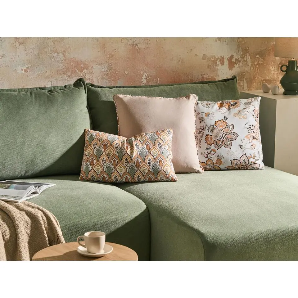 HOPEA - Sierkussen set van 3 - Meerkleurig - Katoen