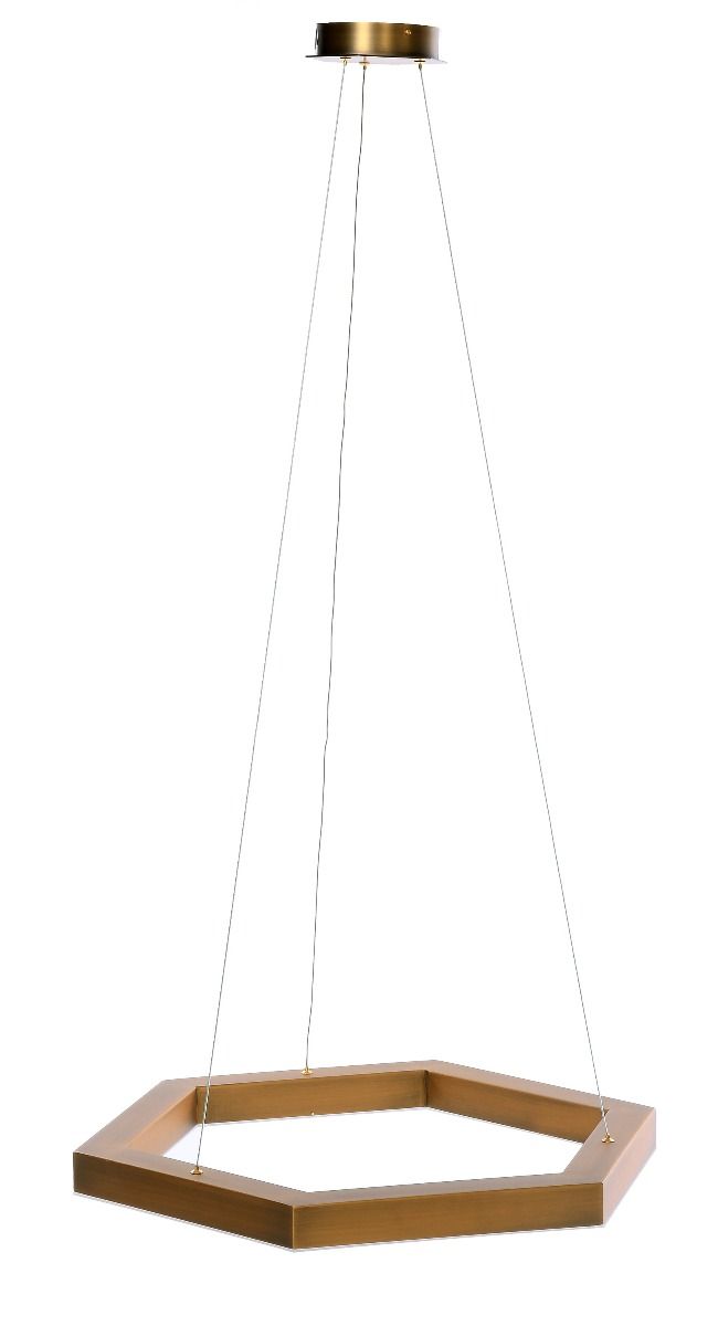 Lampa wisząca HEX LED L śr. 70 cm