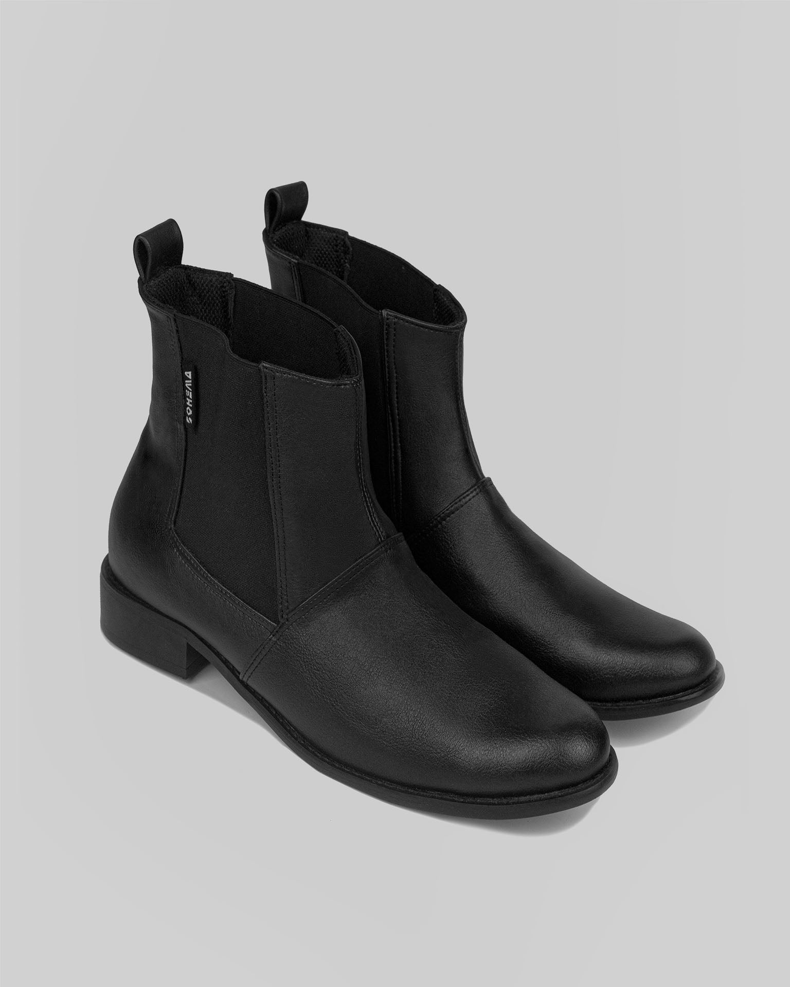 BOHEMA - Chelsea Boots, ze skóry roślinnej, polska rodzinna marka