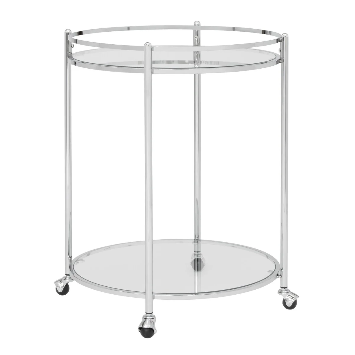 Silver Orchid Lloyd Round Cart
