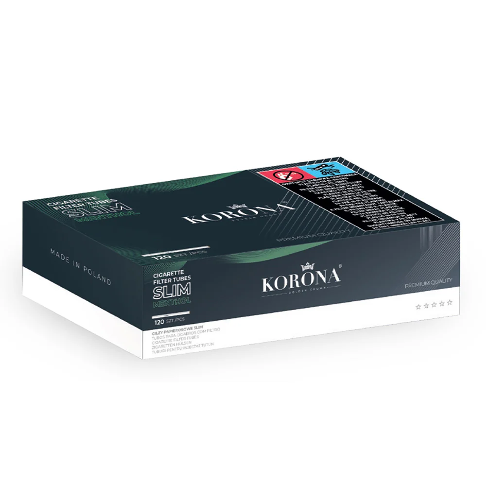 Korona Slim Menthol Filter Tubes
