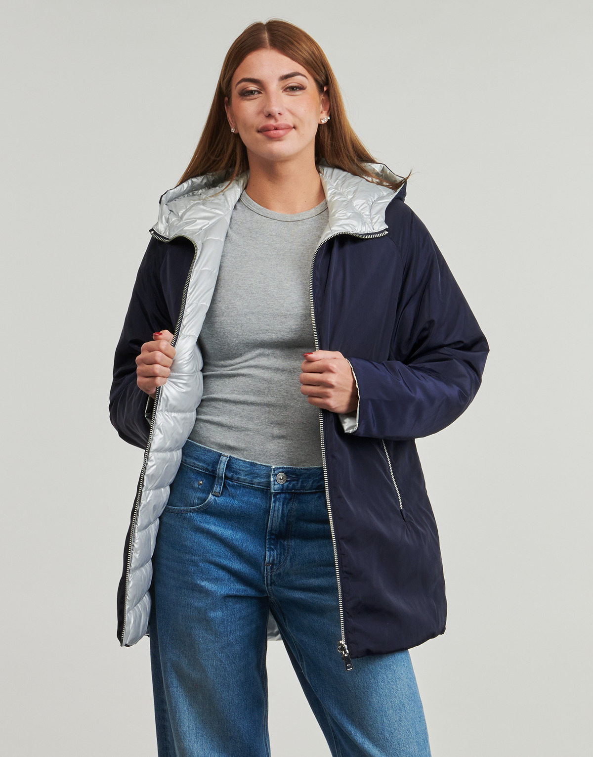 Only - ONLTARA LIFE REVERSIBLE - Marine / Silver