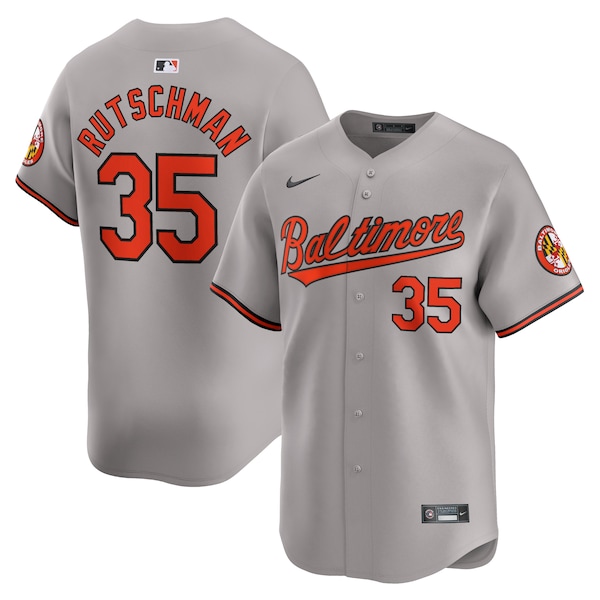 Adley Rutschman Baltimore Orioles Nike Road Limited Player Jersey – Orange