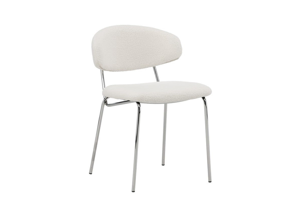 Rebellenclub Eetkamerstoel Otti - Set van 2 - Wit