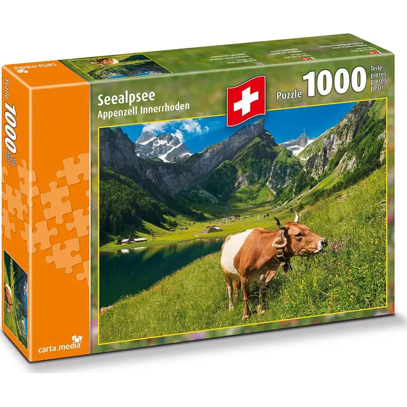 Puzzle 1000er-Set Carta.media