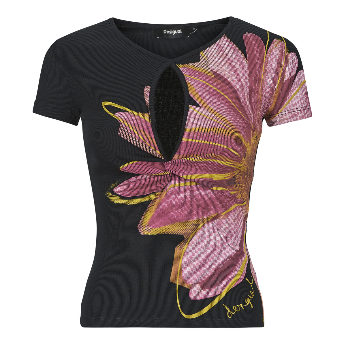 Desigual - DUBLIN - Black / Pink